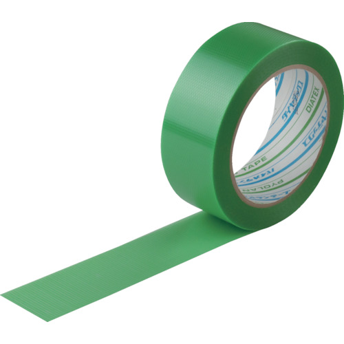 【TRUSCO】パイオラン　塗装・建築養生用テープ　３８ｍｍ×２５ｍ　グリーン